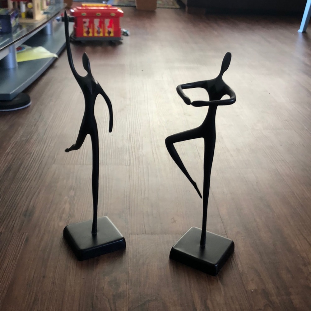 Dancer sculptures